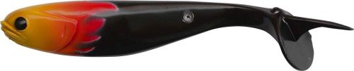 15cm Mullet Shad Flamed-Black 2 pieces 20g