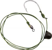 Black Cat Deadbait Rig 100kg 80cm #8/0