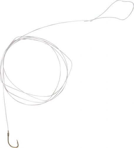 #14 Feeder Master hook-to-nylon bronze 4lbs 0,14mm 60cm 8 pieces